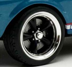 Rims &amp; tires Wheels & tires - black/chrome - 1:18 - Acme Diecast - 1801895W - acme1801895W | Toms Modelautos