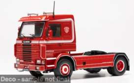 Scania  - 143 M 1990 red - 1:43 - IXO Models - 1009793 - ixotr261 | Toms Modelautos