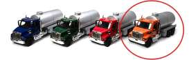 Western Star  - 47X orange - 1:36 - Kinsmart - KT11003W - KT11004Wo | Toms Modelautos