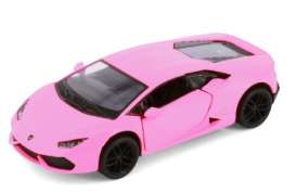 Lamborghini  - Huracan LP 610-4 matte pink - 1:36 - Kinsmart - KT5382WPK - KT5382WPK | Toms Modelautos