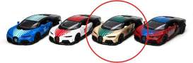 Bugatti  - Chiron Supersport gold - 1:38 - Kinsmart - KT5423WF - KT5423WFgl | Toms Modelautos