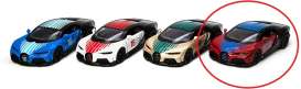 Bugatti  - Chiron Supersport red - 1:38 - Kinsmart - KT5423WF - KT5423WFr | Toms Modelautos