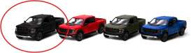 Ford  - F-150 Raptor 2022 matte black - 1:36 - Kinsmart - KT5436WM - KT5436WMbk | Toms Modelautos