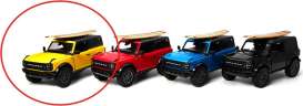 Ford  - Bronco  2022 yellow - 1:34 - Kinsmart - KT5438WS1 - KT5438WS1y | Toms Modelautos
