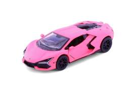 Lamborghini  - Revuelto  matt pink - 1:36 - Kinsmart - KT5459DPK - KT5459DPK | Toms Modelautos