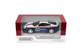 Porsche  - 911 Rallye white - 1:36 - Kinsmart - KT5467WFB - KT5467WFB | Toms Modelautos
