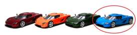 Koenigsegg  - CC850 blue - 1:36 - Kinsmart - KT5485W - KT5485Wb | Toms Modelautos