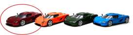 Koenigsegg  - CC850 red - 1:34 - Kinsmart - KT5485W - KT5485Wr | Toms Modelautos