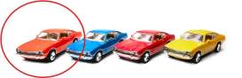 Ford  - Maverick 1974 orange - 1:36 - Kinsmart - KT5488W - KT5488Wo | Toms Modelautos