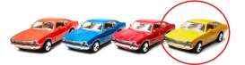 Ford  - Maverick 1974 yellow - 1:38 - Kinsmart - KT5488W - KT5488Wy | Toms Modelautos