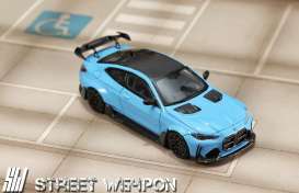 BMW  - M4 G82 blue - 1:64 - Street Weapon - STW278 - STW278 | Toms Modelautos