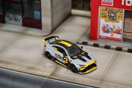 BMW  - M4 G82 yellow/grey/black - 1:64 - Street Weapon - STW298 - STW298 | Toms Modelautos