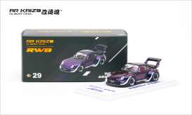 Porsche  - RWB 930 purple - 1:64 - Almost Real - 6K0000201 - ALM6K0000201 | Toms Modelautos