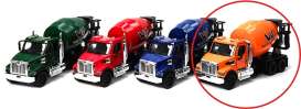 Western Star  - 47X orange - 1:66 - Kinsmart - KT11001Wo - KT11001Wo | Toms Modelautos