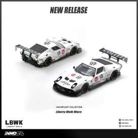 Lamborghini  - Miura GT white - 1:64 - Inno Models - IN64-LBMIURA-01 - in64-LBMIURA-01 | Toms Modelautos