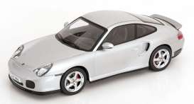 Porsche  - 911 (996) Turbo 2000 silver - 1:18 - KK - Scale - KKDC181471 - KKDC181471 | Toms Modelautos
