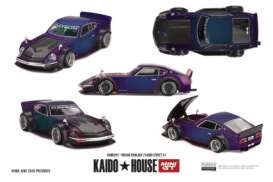 Nissan  - Fairlady Z 1978 purple - 1:64 - Mini GT - KHMG297 - MGTKHMG297 | Toms Modelautos