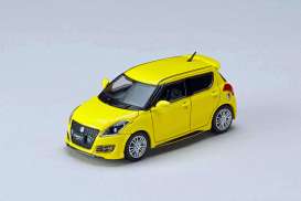 Suzuki  - Swift Sport ZC32S yellow - 1:64 - Hobby Japan - HJ642082Y - HJ642082Y | Toms Modelautos