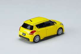 Suzuki  - Swift Sport ZC32S yellow - 1:64 - Hobby Japan - HJ642082Y - HJ642082Y | Toms Modelautos