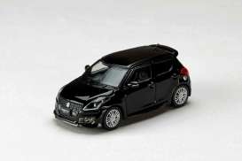 Suzuki  - Swift Sport ZC32S uper black pearl - 1:64 - Hobby Japan - HJ642082BK - HJ642082BK | Toms Modelautos
