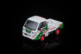 Honda  - ACTY 4WD green/red/white - 1:64 - Motorhelix - M65622 - MH65622 | Toms Modelautos