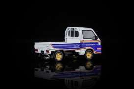 Honda  - ACTY 4WD blue/white - 1:64 - Motorhelix - M65623 - MH65623 | Toms Modelautos