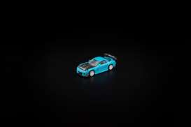 Mazda  - RX-7 (FD3S) blue - 1:64 - Pop Race Limited - PR640472 - PR640472 | Toms Modelautos