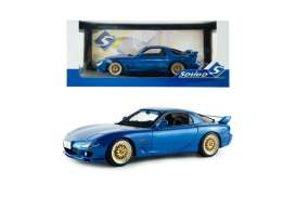 Mazda  - RX7 FD3S 1999 blue - 1:18 - Solido - SO1810611 - soli1810611 | Toms Modelautos