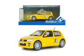 Renault  - Clio V6 Ph.2 2003 yellow - 1:43 - Solido - SO4318102 - soli4318102 | Toms Modelautos