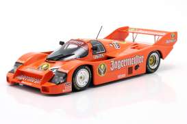 Porsche  - 956 K 1984 orange - 1:18 - Werk83 - W18036002 - W18036002 | Toms Modelautos