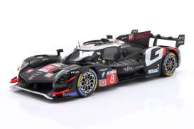 Toyota  - GR010 Hybrid 2024 black - 1:18 - IXO Models - LEGT-TYGR24LM08 - ixoLEGT-TYGR24LM08 | Toms Modelautos