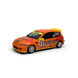 Honda  - Civic EG6 orange - 1:64 - ModelModel - MM64-EG6-002 - MM64-EG6-002 | Toms Modelautos