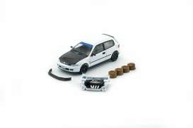 Honda  - EG6 white - 1:64 - BM Creations - 64B0484 - BM64B0484 | Toms Modelautos
