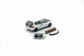 Honda  - EG6 white - 1:64 - BM Creations - 64B0484 - BM64B0484 | Toms Modelautos