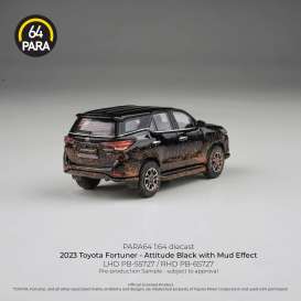 Toyota  - Fortuner 2023 attitude black  - 1:64 - Para64 - PB-55727 - PB55727 | Toms Modelautos