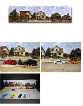 Accessoires  - Fast & Furious Background various - TurboPads - F&F Background - TpFFBg | Toms Modelautos