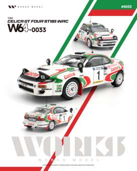 Toyota  - Celica various - 1:64 - WORKS - W64-0033 - W64-0033 | Toms Modelautos