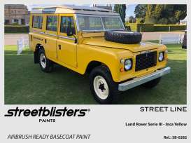 Paint  - Streetblisters - SB30-0282 - SB30-0282 | Toms Modelautos