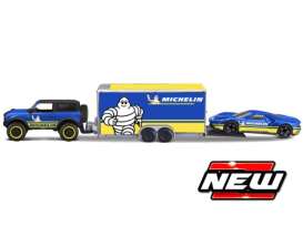 Ford  - Bronco/GT blue/yellow - 1:64 - Maisto - 11404-02 - mai11404-02 | Toms Modelautos