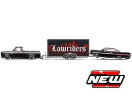 Chevrolet  - 1500 Pickup black/grey/red - 1:64 - Maisto - 11404-03 - mai11404-03 | Toms Modelautos
