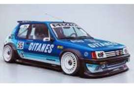Peugeot  - 205 GTI  1990 blue - 1:18 - Solido - SO1801720 - soli1801720 | Toms Modelautos