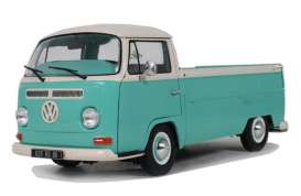 Volkswagen  - T2 1968 turquoise/white - 1:18 - Solido - SO1809405 - soli1809405 | Toms Modelautos