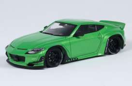 Nissan  - Pandem Fairlady Z 2022 green - 1:43 - Solido - SO4315503 - soli4315503 | Toms Modelautos