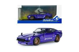 Nissan  - Pandem 240Z 1973 purple - 1:43 - Solido - SO4316303 - soli4316303 | Toms Modelautos