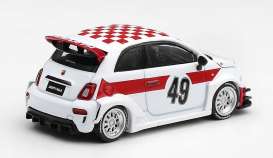 Fiat  - 595 2026 white/red - 1:64 - Mini GT - MGT01325-R - MGT01325-R | Toms Modelautos
