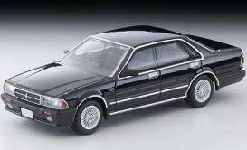 Nissan  - Cedric 1990 black - 1:64 - Tomica Limited Vintage - TMT33788 - TLV-N368a | Toms Modelautos
