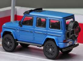 Mercedes Benz  - AMG G63 4×4 W463 blue - 1:64 - KengFai - KF038-2 - KF038-2 | Toms Modelautos