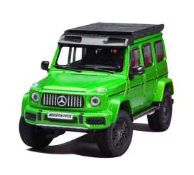 Mercedes Benz  - 4×4 W463 green - 1:64 - KengFai - KF038-5 - KF038-5 | Toms Modelautos