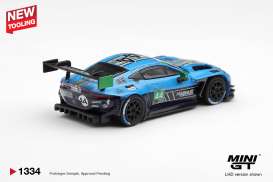 Aston Martin  - Vantage GT3 Evo 2025 blue/black - 1:64 - Mini GT - MGT01334-L - MGT01334-L | Toms Modelautos