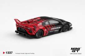 Lamborghini  - Murcielago 2026 black/red - 1:64 - Mini GT - MGT01337-BL - MGT01337-BL | Toms Modelautos